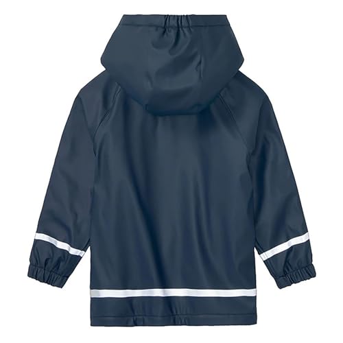 Teen Boys Girls Windbreaker Waterproof Fall Outdoor Hooded Light Fleece-Lined Zip Packable School Casual Coat2