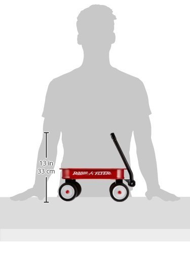 Radio Flyer Kids 12.5 Inch Little Red Toy Wagon, Small Toy Decor Wagon #TOP6