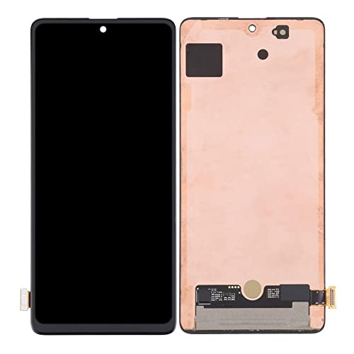Image of SPiED - LCD with Touch Screen for Samsung Galaxy A71 - White (Display Glass Combo Folder) (Samsung Galaxy A71)