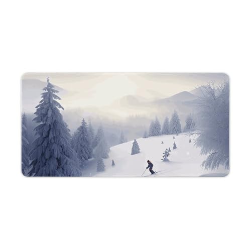 Tapis de souris de jeu LED grande taille imperméable et antidérapant pour bureau