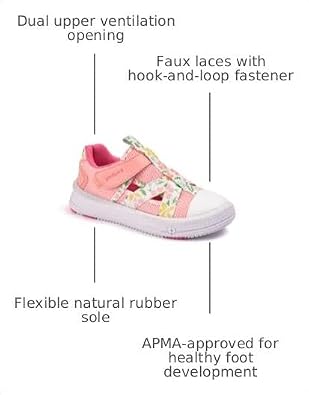 pediped Unisex-Child Flex Mercury First Walker Shoe