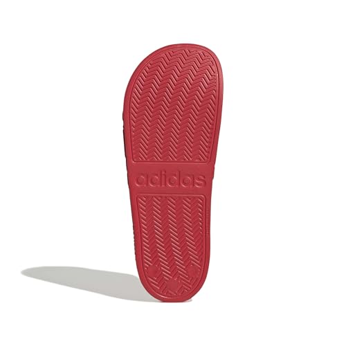 Image of adidas Mens Adilette Shower Arsenal Slides Casual Sandals Casual - Red