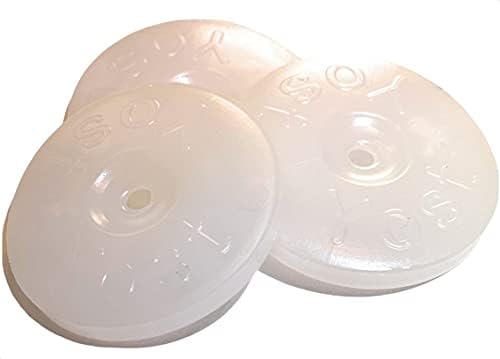 Yost Plastics - Plastic Cap Washers, Use with Nails or Screws, 500 Qty, 1-1/8" Made in The USA