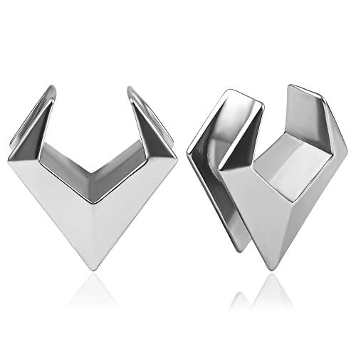 Écarteurs D'Oreille (Tunnels) En Acier Inoxydable - Multiple Tailles 6mm à 16mm - Pour Homme Et Femme