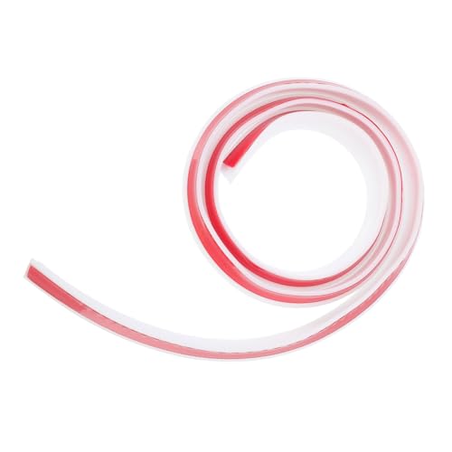 Angoily 1 Pc tira impermeable barrera de presa de agua de ducha tira de calafateo de baño cinta para sellar puertas tira de calafateo de encimera tapón de agua Goma de silicona