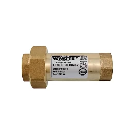 Watts Lead-Free Dual Check Valve