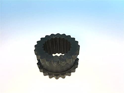 Martin Sprocket & Gear Inc 5Jem Thermoplastic Elastomer (Tpr), 240 In/Lb Torque Rating Max, 7600 Rpm Max, Coupling Sleeve, 2-15/16 In Od, Coupling Size 5, Quadra-Flex, Jem Sleeve Type, One Piece Solid #TOP2