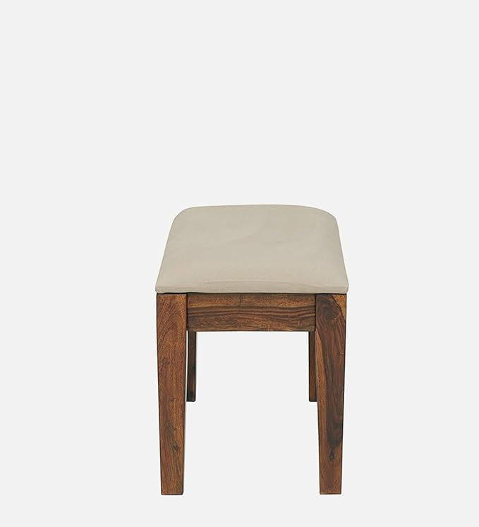 Image of Furniture Solid Wooden sheesham Dining Bench for Dining Room Living Room | Wooden Bench for Seating 2 Person Wooden Bench Home Furniture (Teak Finish)