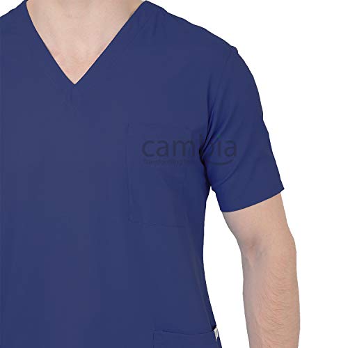 Image of Cambia Scrub Suits for Doctors Men /OT Dress Unisex (XXXXL, Royal Blue)