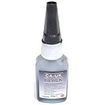 CA-UK Cyanoacrylate Instant Adhesive - Dries Black - 20g Bottle