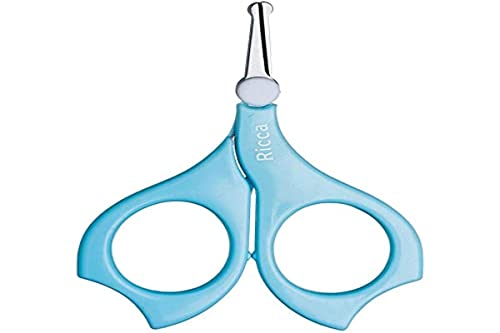 Tesoura de Unha Baby Colors Azul Enox