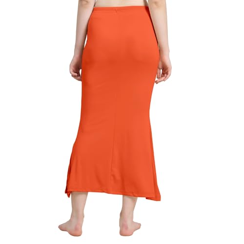 Image of Amazon Brand - Anarva Women Cotton Blended Saree Shapewear Regular Petticoat Skirt For Saree