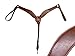 Billy Cook Genuine Leather Horse Sized Plain Breast Collar - Made with Real Leather, Medium Oil