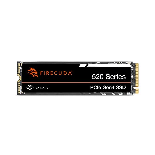 Seagate FireCuda 520 SSD, 1 TB M.2 PCIe Gen4×4 hasta 5000/4850 MB/s