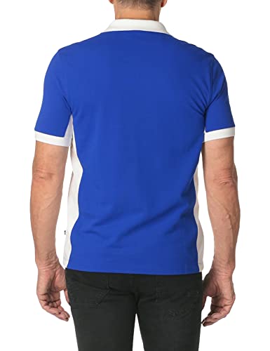 Nautica Mens Short Sleeve Color Block Performance Pique Polo Shirt, Bright Cobalt, 3X-Large US - image 4