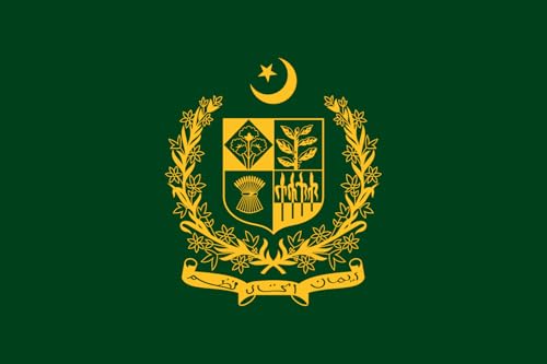 Drapeau Pakistan grand format drapeau paysage pour mât - 2