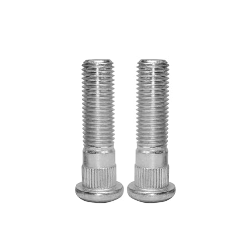 Image of 4PCS M12x1.50 Wheel Lug Stud Nut Set Compatible with Hyundai Sonata Elantra Tucson Genesis Accent Santa Fe Forte Kia Optima Rio Rondo Soul Forte5 Sedona 610568 52950-14140