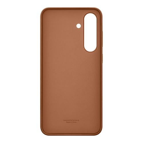 Image of SAMSUNG Galaxy S25 FE Kindsuit Phone Case, Textured Feel, Chic Protective Cover, Soft Inner Lining, Elegant, US Version, Brown