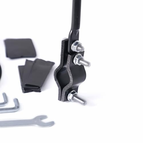 Bagageiro Traseiro Bike Mtb até 50Kg com Blocagem Hastes reguláveis Rava