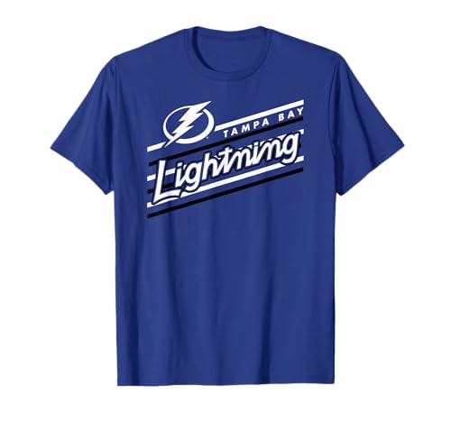 Tampa Bay Lightning Retro Performer Royal Blue T-Shirt