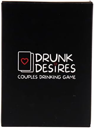 HWOEK Couple's Drinking Game for Drunk Desires, Including 50 Cards
