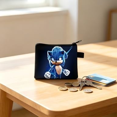 Sonic cartoon Element Girl's Wallet 13×11CM - Mini & Compact, Daily Commute Essential