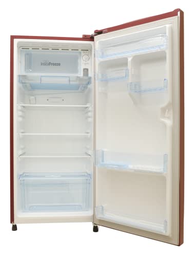 Image of Lloyd Havells- 225L 2 Star Direct Cool Single Door Refrigerator - Royal Red With Fast Ice Making, Stabilizer Free Operation Gldc242Srrt2Eb