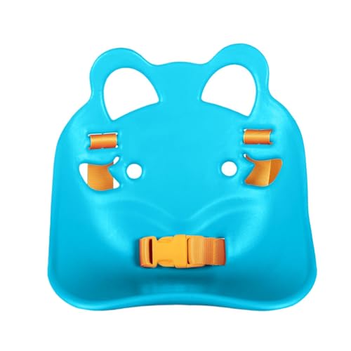 Siège de vélo en silicone souple décoration lavable rose fille
