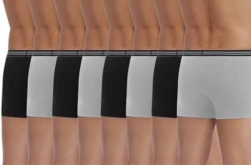 DIM Herren Boxershorts 8er Pack | Ecodim Cotton Stretch Komfortabel | Täglicher Halt | Klassischer Gürtel – Ansicht 3
