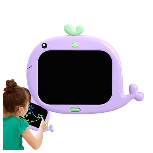 Tabuleiro de rabisco infantil – Tablet eletrônico reutilizável e apagável de 25 cm para rabiscos infantis, brinquedos pré-escolares para berçário, carro, quarto, jardim de infância, sala de estar Pochy