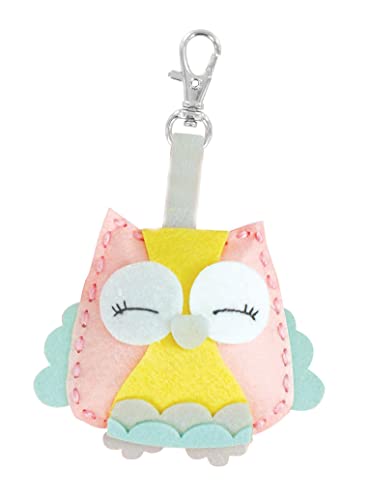 MegaCrea DIY Kit Enfant Porte-clé en Feutrine à Faire soi-même Cover