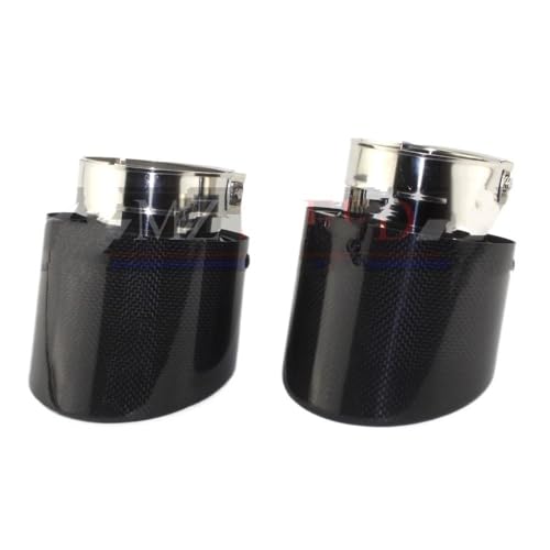 Cola de escape de fibra de carbono de 120 mm para lucir un estilo deportivo en ciudad 2
