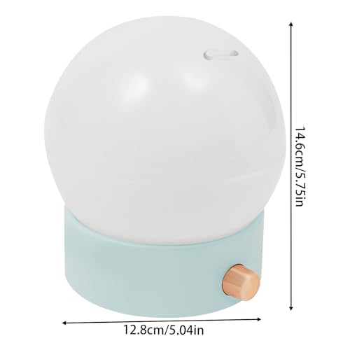 Difusor aromático eléctrico para aceite esencial azul redondo miniatura 4