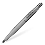 Cross ATX Sandblasted Titanium Gray Ballpoint Pen - Refillable Pen for Smooth Writing - Black Ink - Comfortable Grip - Long-Lasting - Professional Office Supplies - Gift Box Included