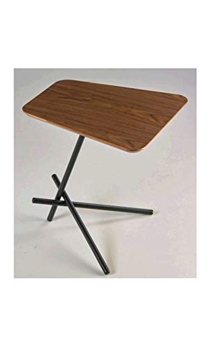 Preisvergleich Produktbild CAMINO A CASA Beistelltisch, Holzplatte, Walnussholz