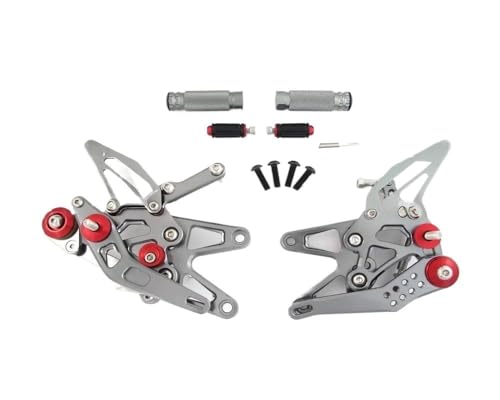 Pédales arrière réglables moto accessoires de cadre pour Daytona 675R 2013-2018 et 75 R