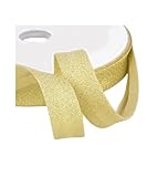  MDC Disquette 30m Biais métallisé Or 18mm
