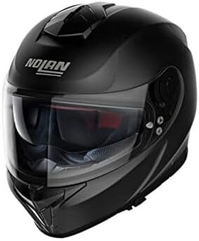 Nolan N80-8 N-COM Full Face Motorcycle Helmet Flat Black Street Touring Adult Size XX-Large