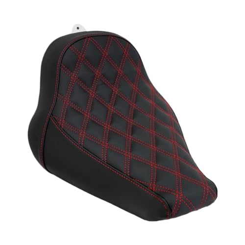 Selle moto deux places diamant en PU haut de gamme pour Fat Boy et Breakout