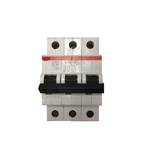 Interruptor automático S204 4P D63 con alta resistencia térmica para cuadros 4