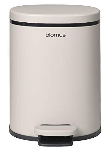 blomus -PARA- Treteimer aus pulverbeschichtetem Stahl, Moonbeam, ...