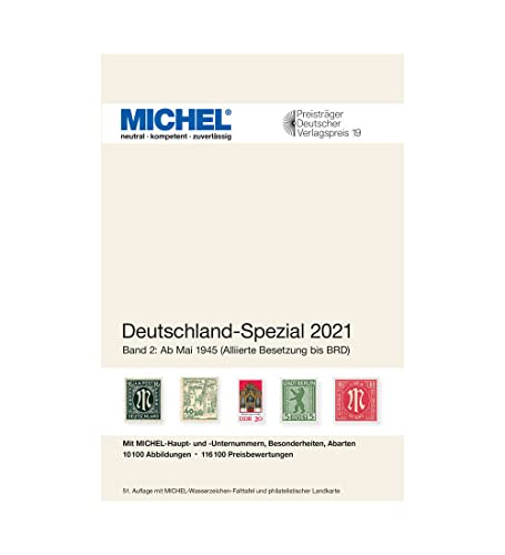 Goldhahn MICHEL Katalog Deutschland-Spezial 2021 Band 2 in Farbe...