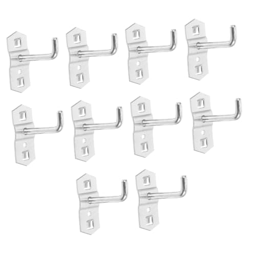 ARTIBETTER Organize Your Space 10pcs Heavy Duty Pegboard Hooks Versatile Storage for Tools Jewelry and