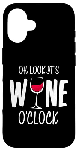 Oh Look It's Wine O'Clock ԃCOX ݎ X}zP[X iPhone 16 p