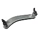 Everest ES-4 Violin Shoulder Rest 4/4 - Titanium Silver