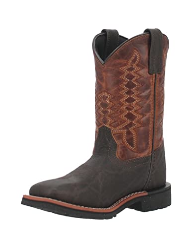 Dan Post Western Boots Boys Lil' Dillon Leather 9 Child Brown DPC2945 - Main Image