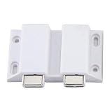 Abrazadera para vidrio sin tirador, autoelástica y sin apertura. Amplia aplicación, adecuada para gabinetes de vidrio, gabinetes de vidrio con barra de puertas de vidrio, vitrina.