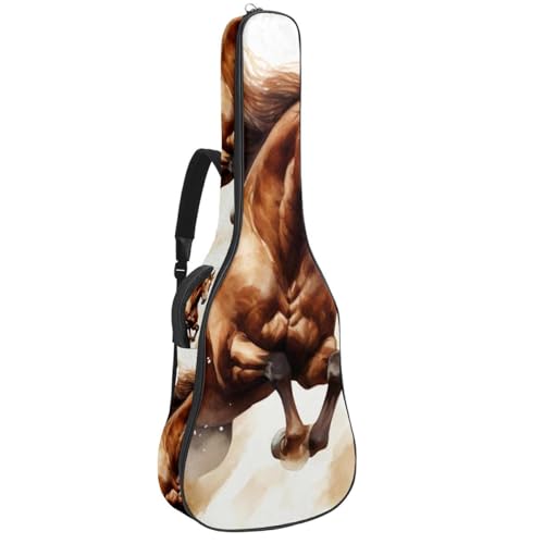 Sac pour guitare de 40 41 42 pouces étanche à motifs colorés