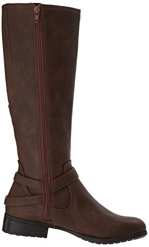LifeStride Women's X-Felicity Knee High Boot, Dark Tan, 9.5 M US
