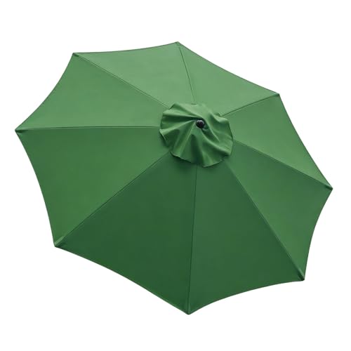 Parasols de patio rafraîchis avec cette toile pour terrasses de café